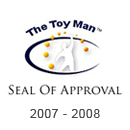 The Toy Man Seal of Approval